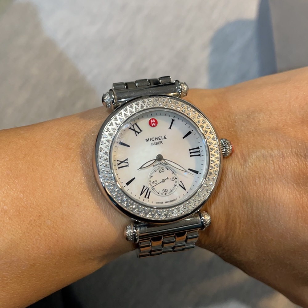 Authentic Michele watch.
